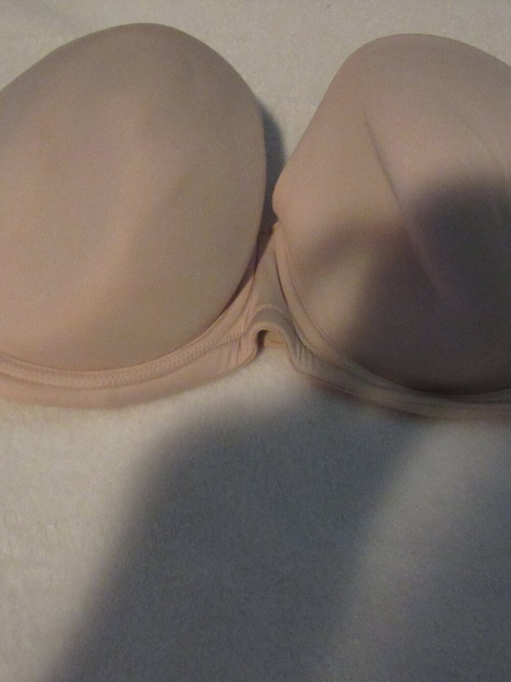 Wacoal Red Carpet Strapless Full Figure Bra 40DD USED